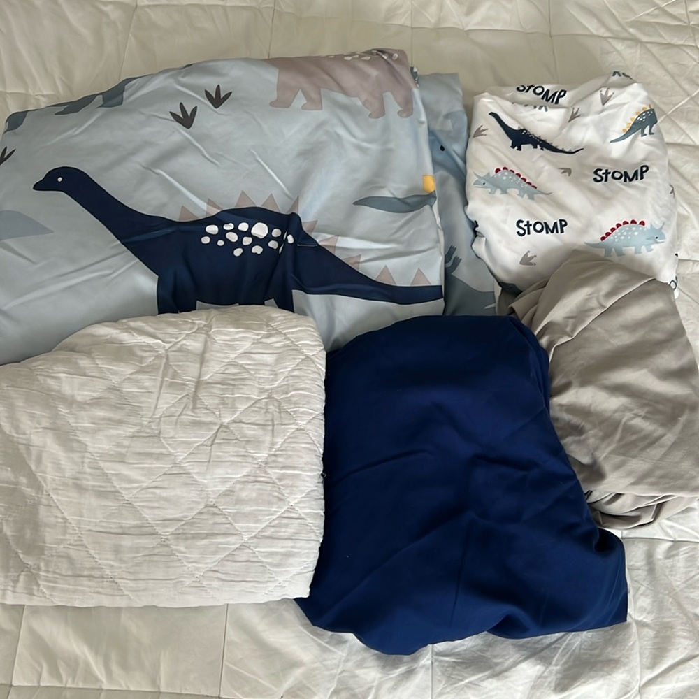 Boys Dinosaur Crib Set